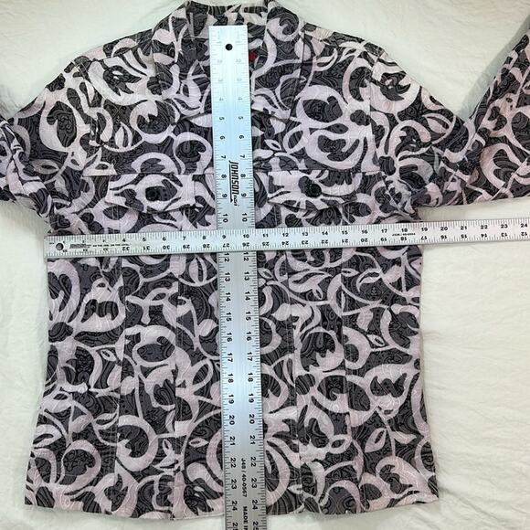 Joni B. jacket women’s Medium Embroidery Dainty Fairy Barbiecore Dark Academia - Picture 3 of 13